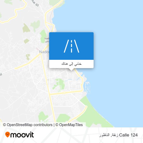خريطة Calle 124 زنقة