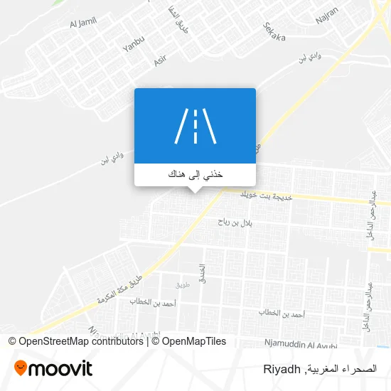 خريطة الصحراء المغربية