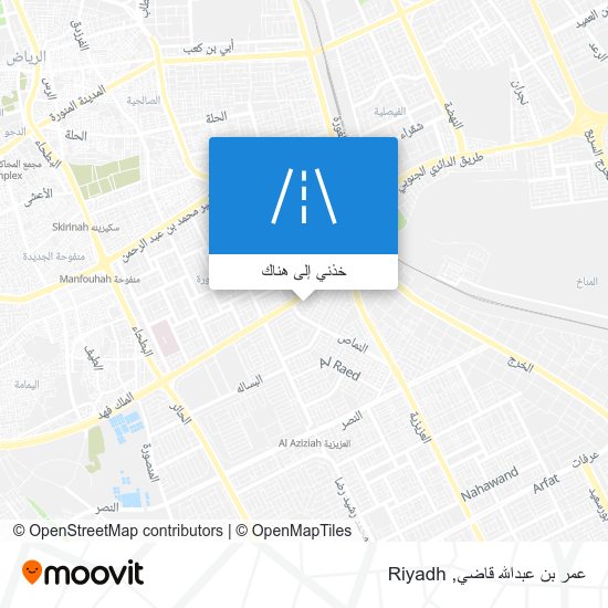 خريطة عمر بن عبدالله قاضي