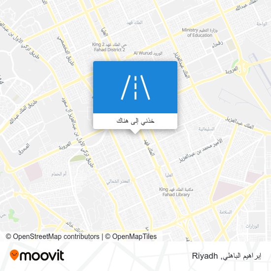 خريطة إبراهيم الباهلي