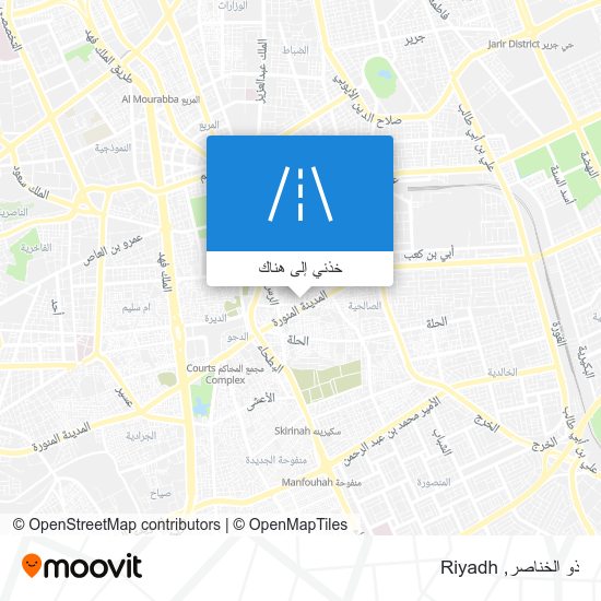خريطة ذو الخناصر