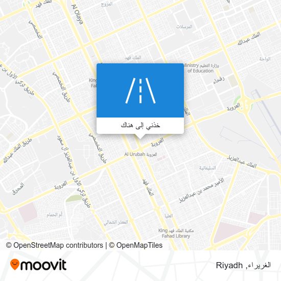 خريطة الغريراء