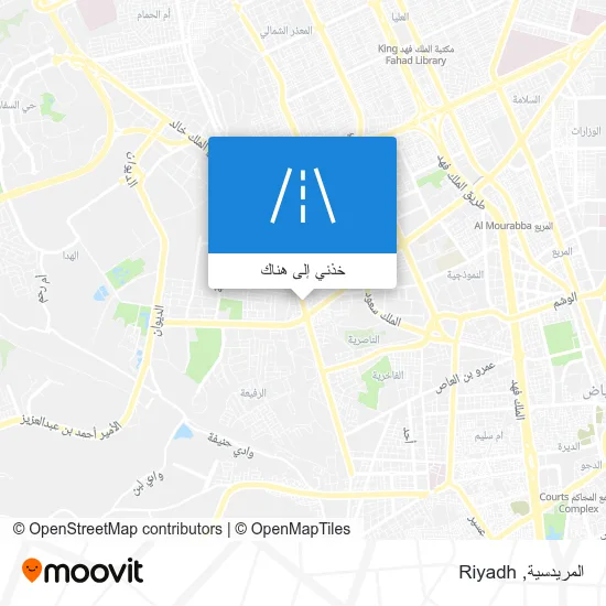 خريطة المريدسية