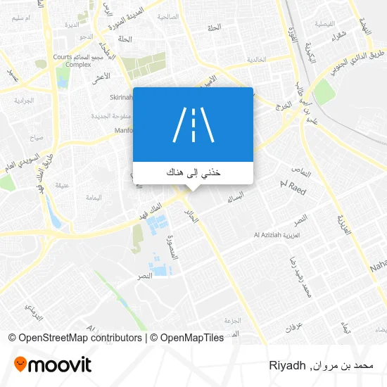 خريطة محمد بن مروان