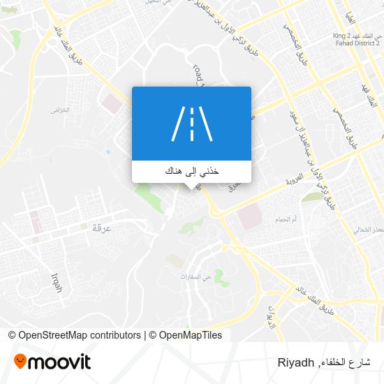 خريطة شارع الخلفاء