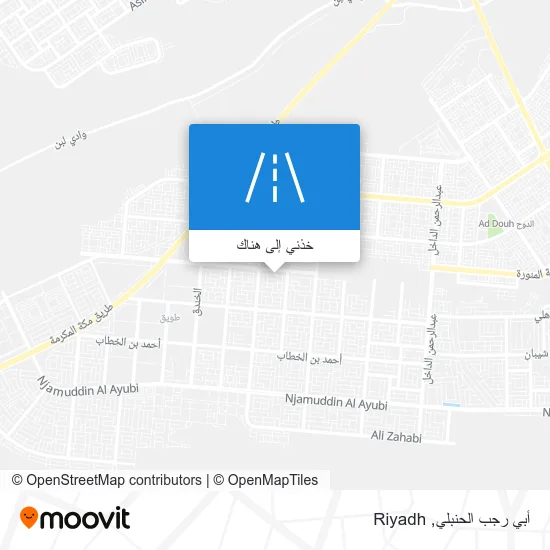 خريطة أبي رجب الحنبلي