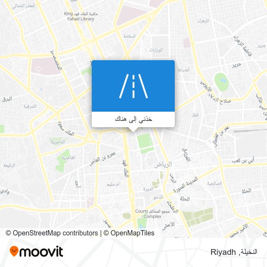 خريطة النخيلة
