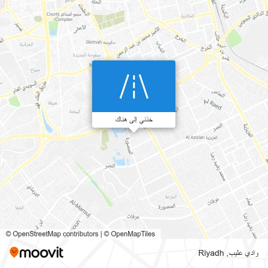 خريطة وادي عليب