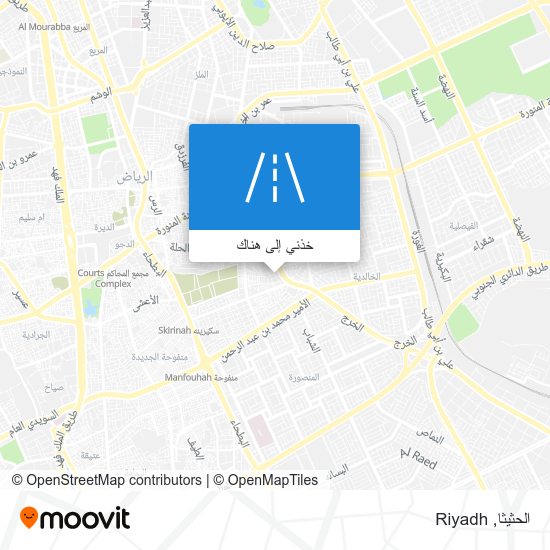 خريطة الحثيثا