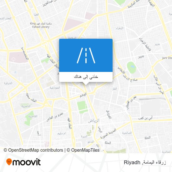 خريطة زرقاء اليمامة