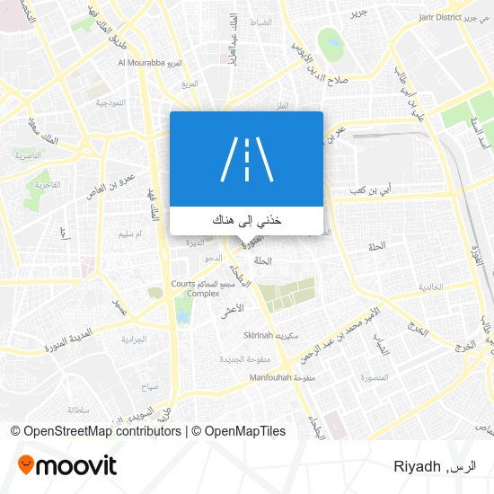 خريطة الرس