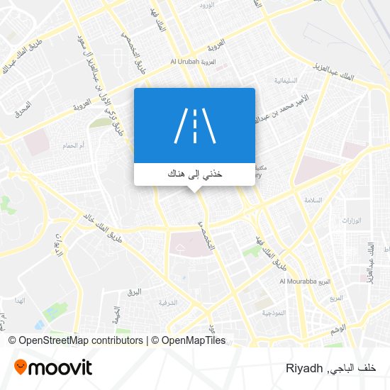 خريطة خلف الباجي