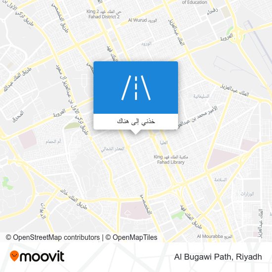 خريطة Al Bugawi Path