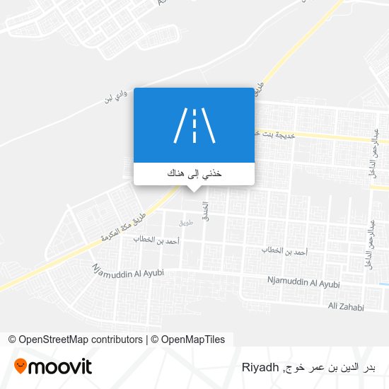خريطة بدر الدين بن عمر خوج