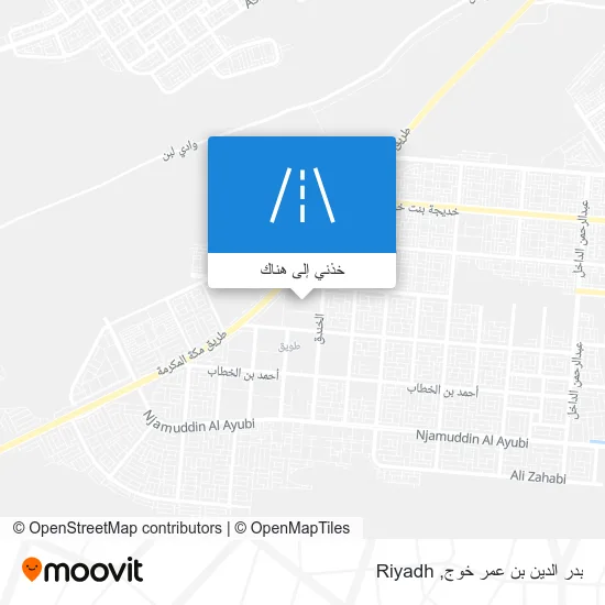 خريطة بدر الدين بن عمر خوج