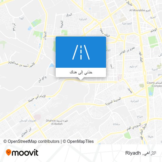 خريطة الازاهي