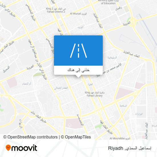 خريطة إسماعيل السمذي