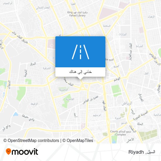 خريطة السيل