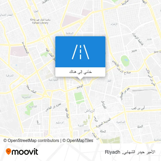 خريطة الأمير حيدر الشهابي