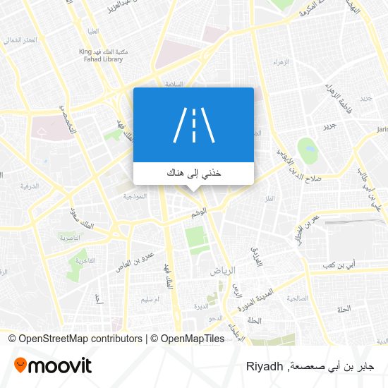 خريطة جابر بن أبي صعصعة