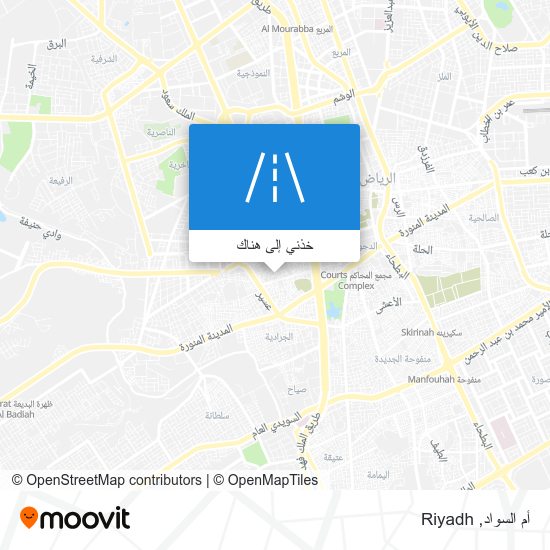 خريطة أم السواد