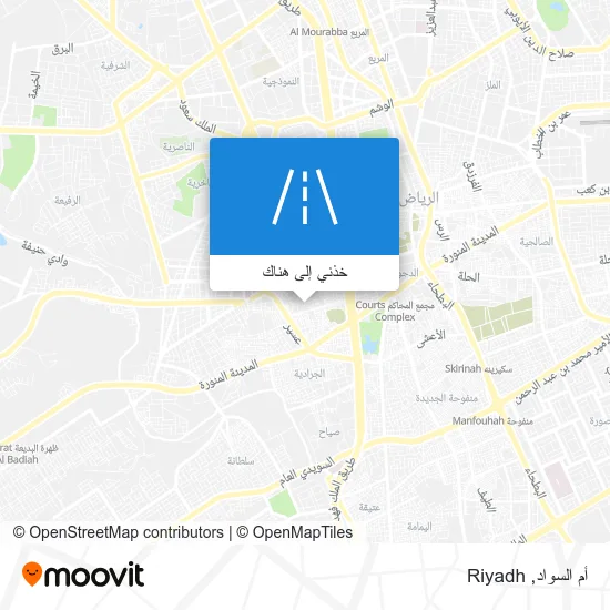 خريطة أم السواد
