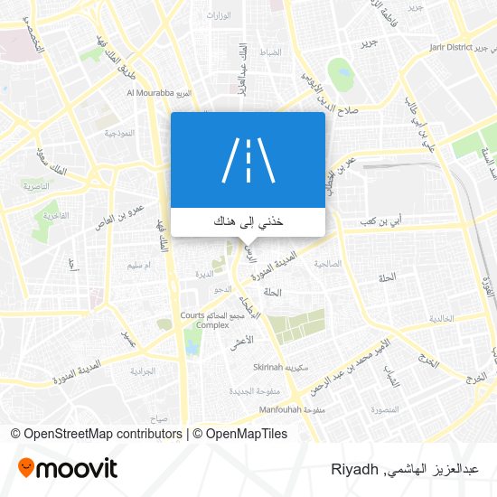 خريطة عبدالعزيز الهاشمي