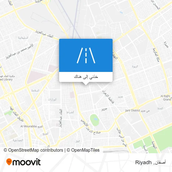 خريطة أصفان