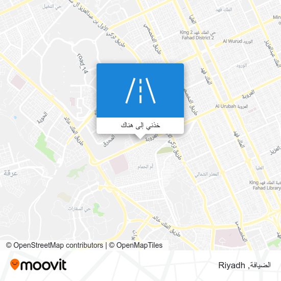 خريطة الضيافة