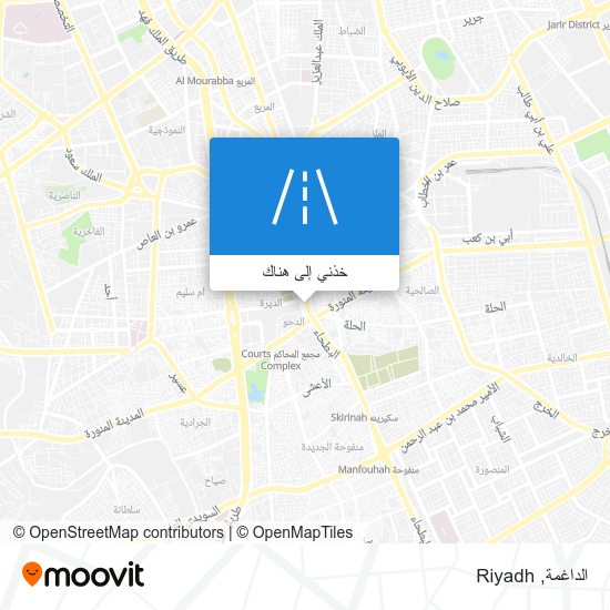 خريطة الداغمة