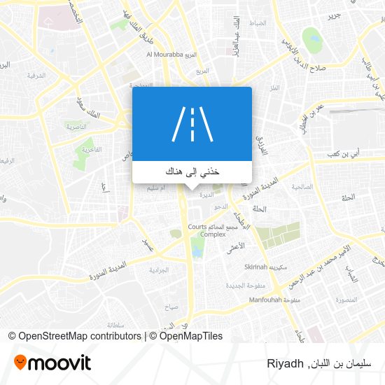 خريطة سليمان بن اللبان