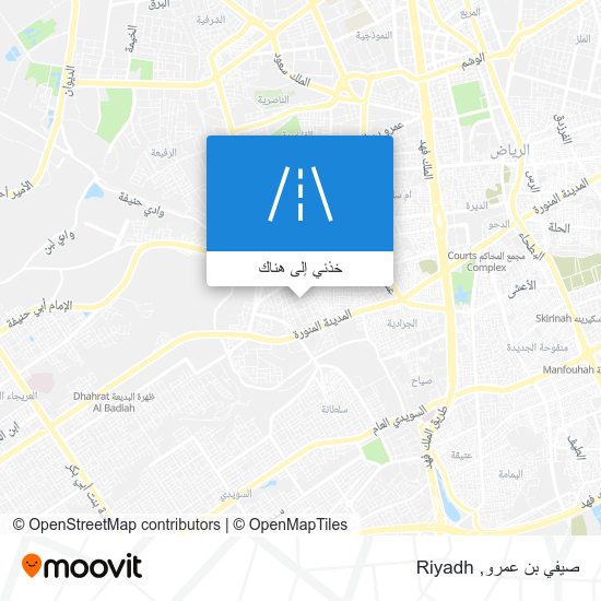 خريطة صيفي بن عمرو