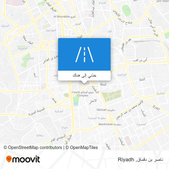 خريطة ناصر بن دقماق