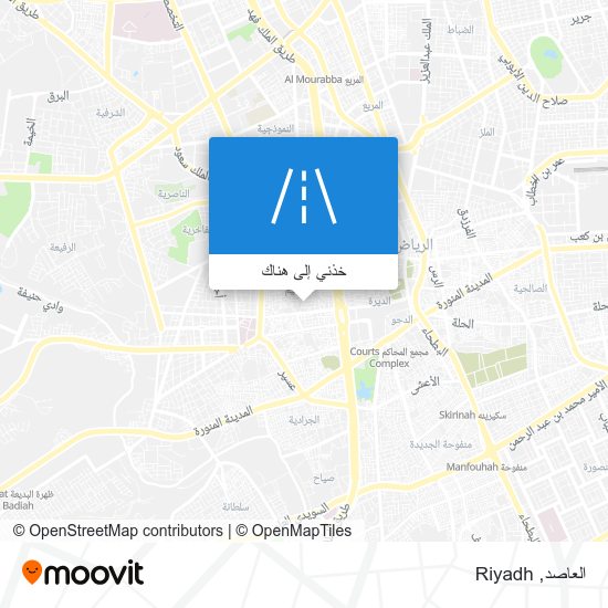 خريطة العاصد