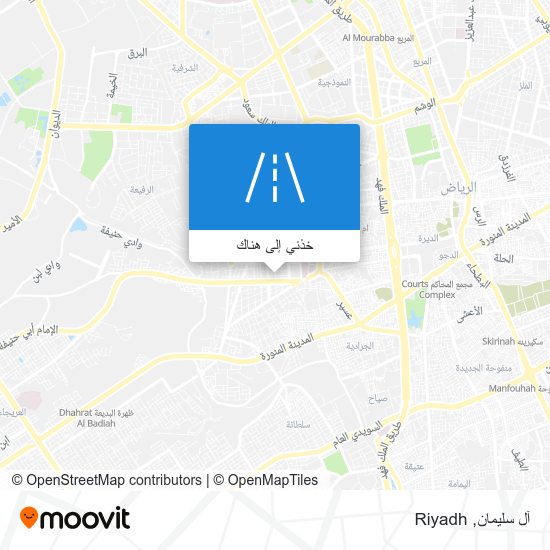 خريطة آل سليمان