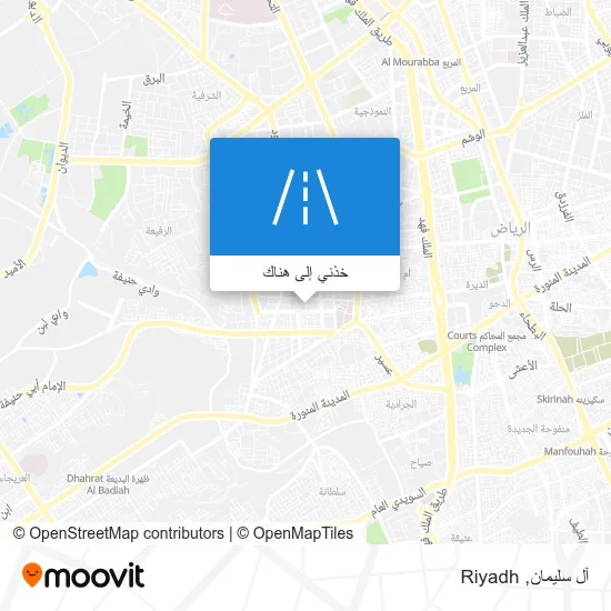 خريطة آل سليمان