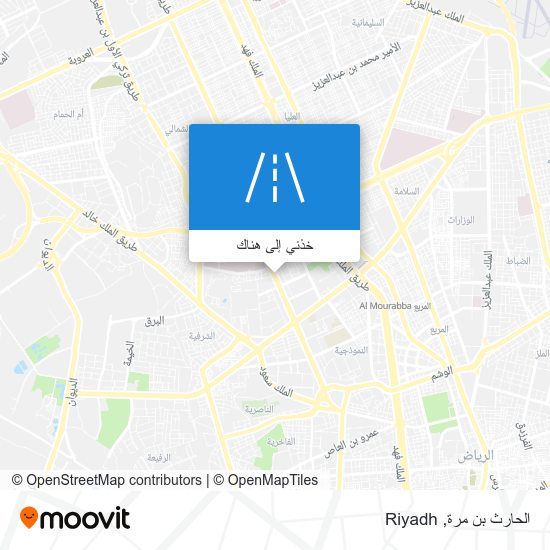 خريطة الحارث بن مرة
