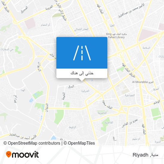 خريطة مدية