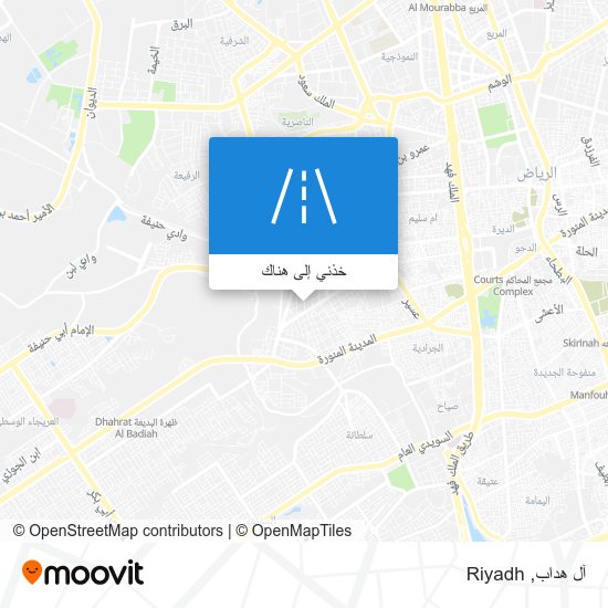 خريطة آل هداب