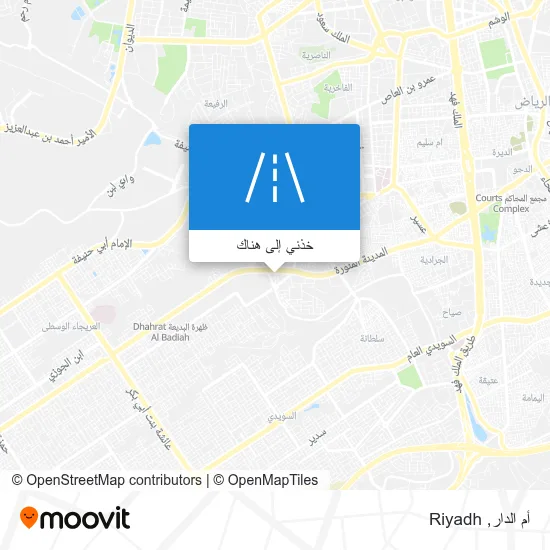 خريطة أم الدار