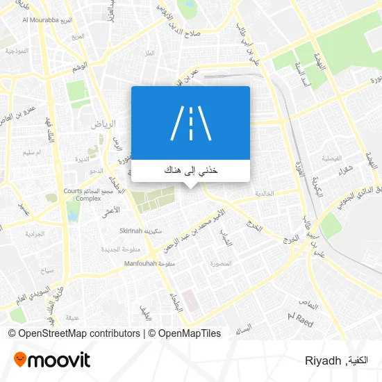 خريطة الكفية