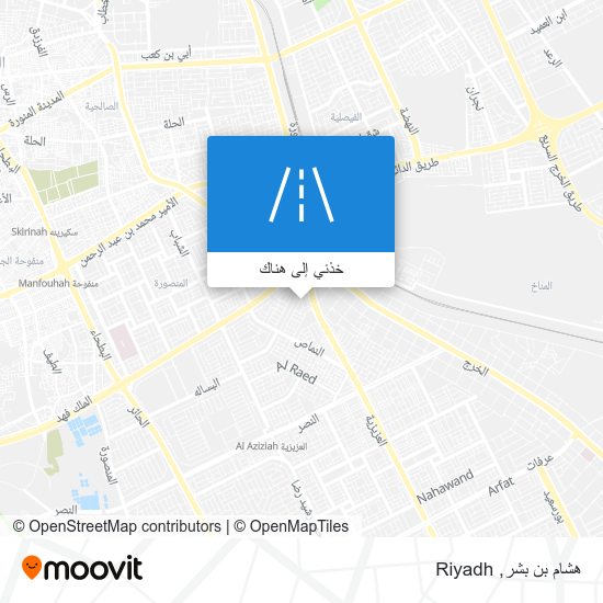 خريطة هشام بن بشر