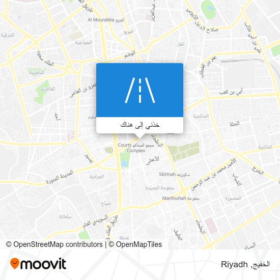 خريطة الخفيج