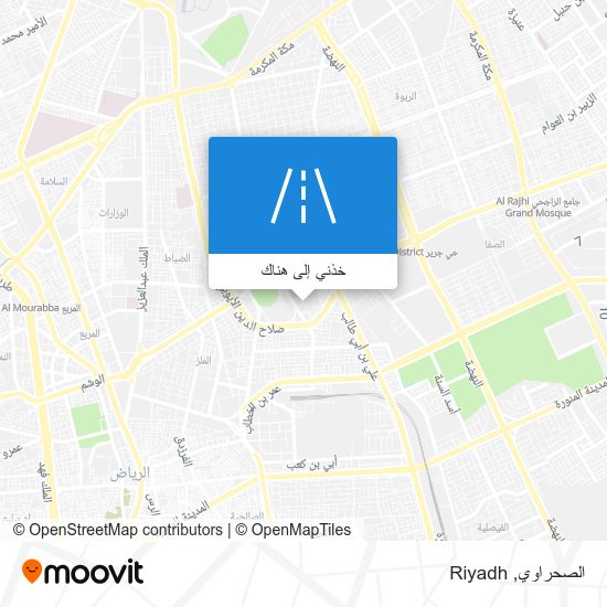خريطة الصحراوي