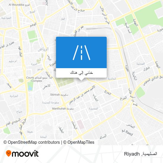 خريطة الصلهمية