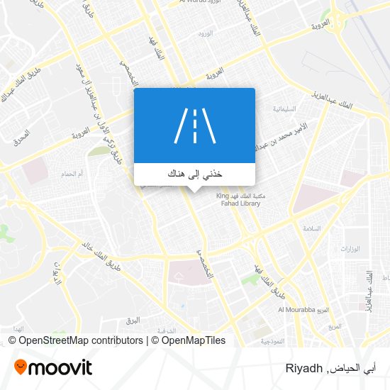 خريطة أبي الحياض