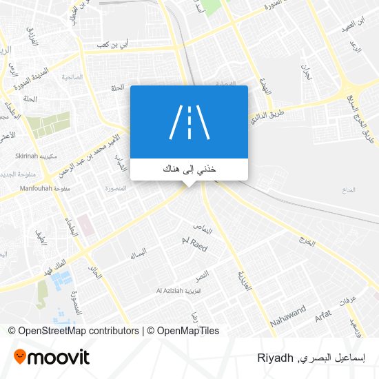 خريطة إسماعيل البصري