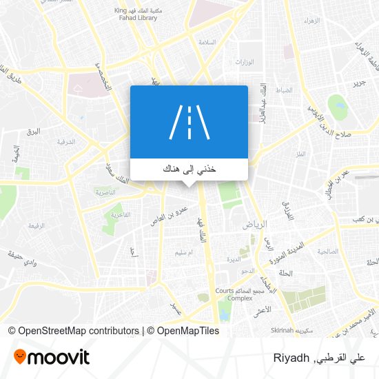 خريطة علي القرطبي
