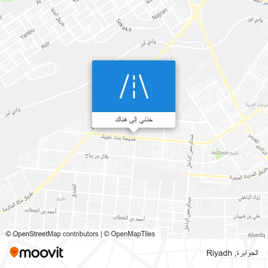 خريطة الجوابرة