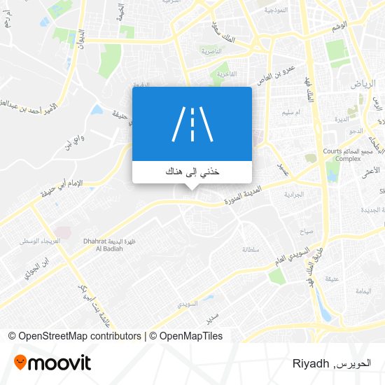 خريطة الحويرس